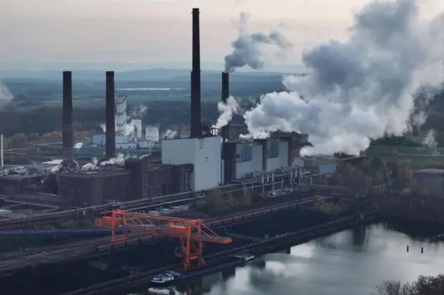 تلوث في الهواء ناتج عن استخدام الفحم